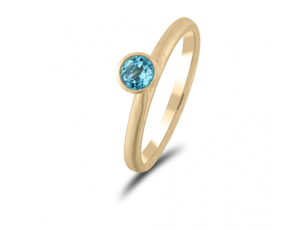 prsten katracovany modry kamen zlute zlato 01