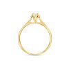 Zásnubní prsten ze žlutého zlata s diamantem Zp 217 004