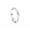 Zásnubní prsten z bílého zlata s diamantem Zp 217 005