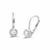 Dámské náušnice z bílého zlata s briliantem Na 218 010
