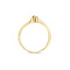 Zásnubní prsten ze žlutého zlata s diamantem Zp 203 014
